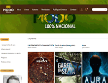 Tablet Screenshot of modoeditora.com.br